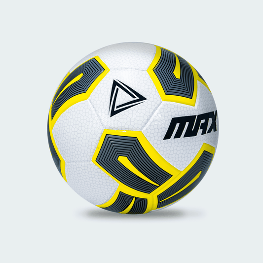 BALON DE FÚTBOL MAX BLANCO AMARILLO