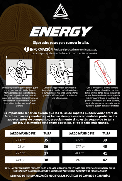 MAX ENERGY BLANCO X TURQUESA